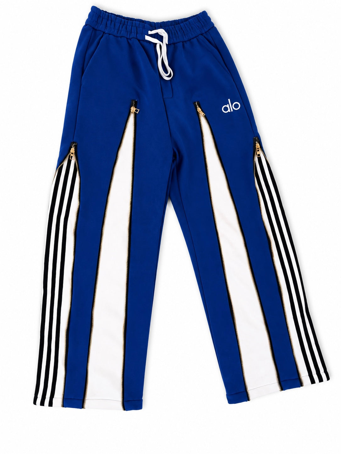 Pantalon de jogging unisexe bleu premium