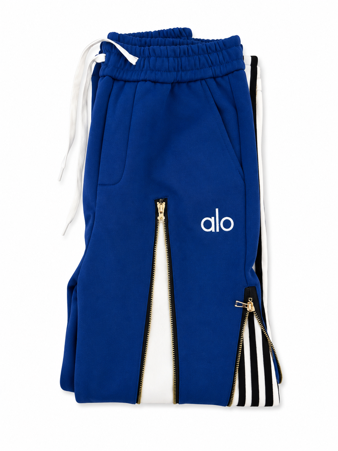 Pantalon de jogging unisexe bleu premium