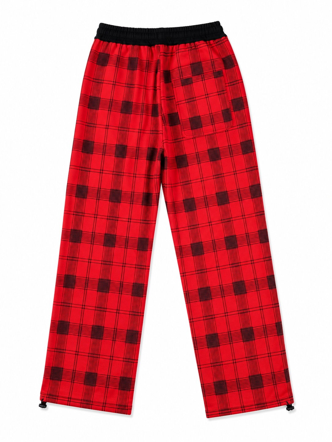 Pantalon Jogging Carreaux Rouge & Noir Unisexe – Style Streetwear Premium
