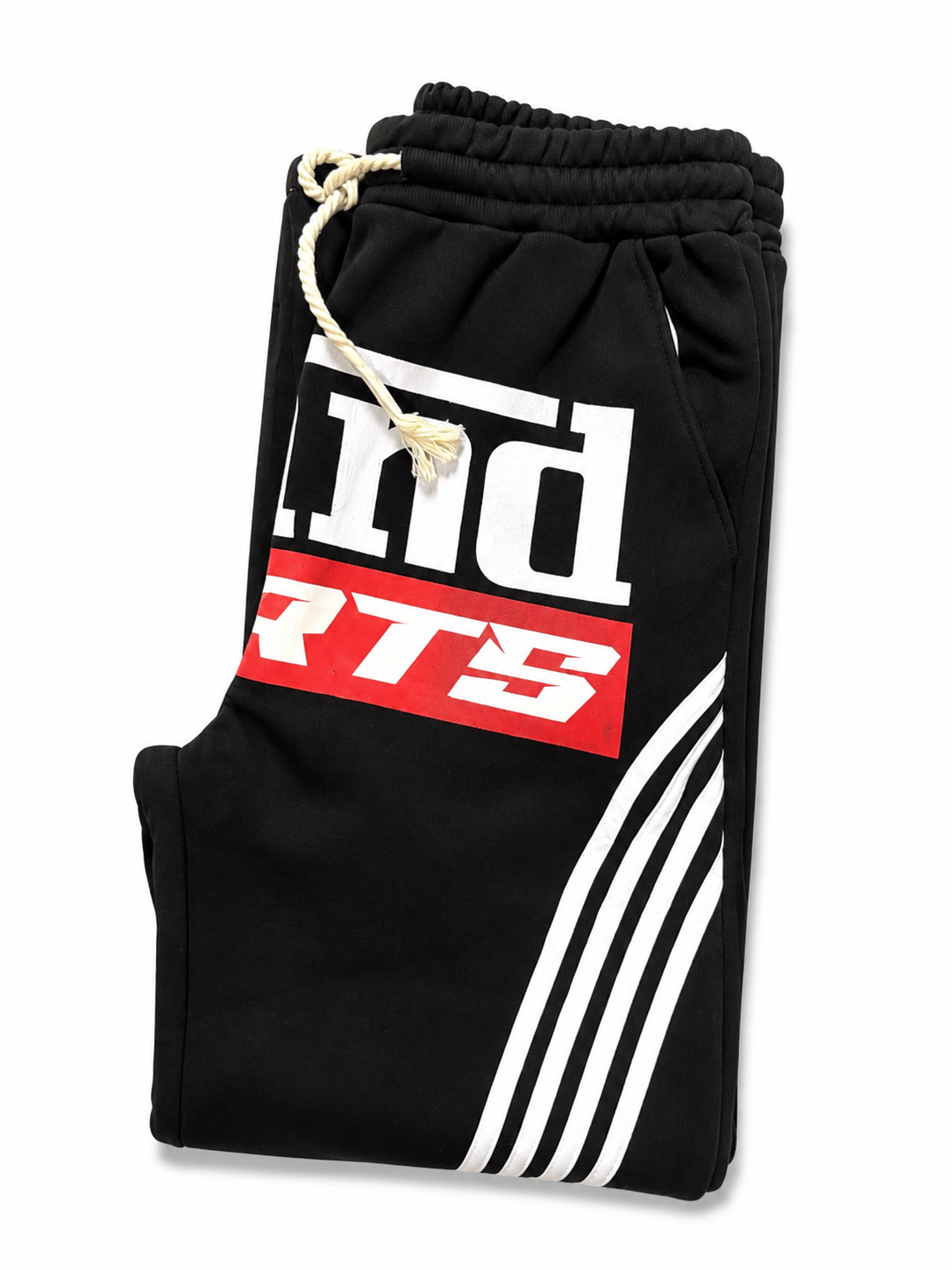 Pantalon Jogging Brand Sports Noir – Style Streetwear Premium