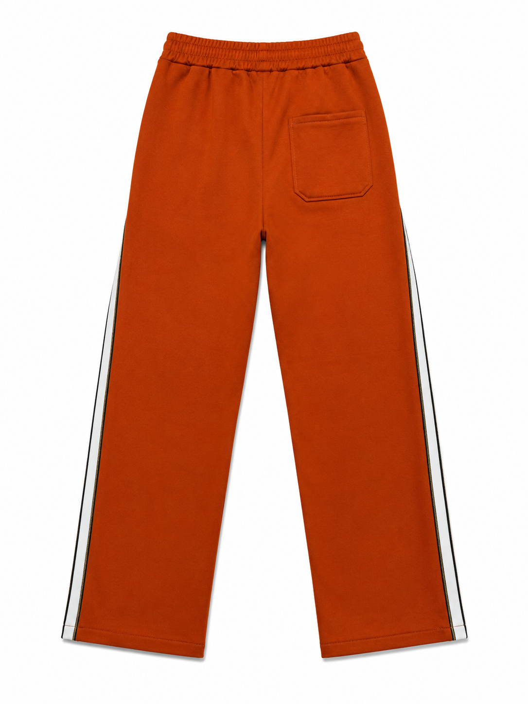 Pantalon Jogging Homme Orange – Coupe Droite | Confort Premium
