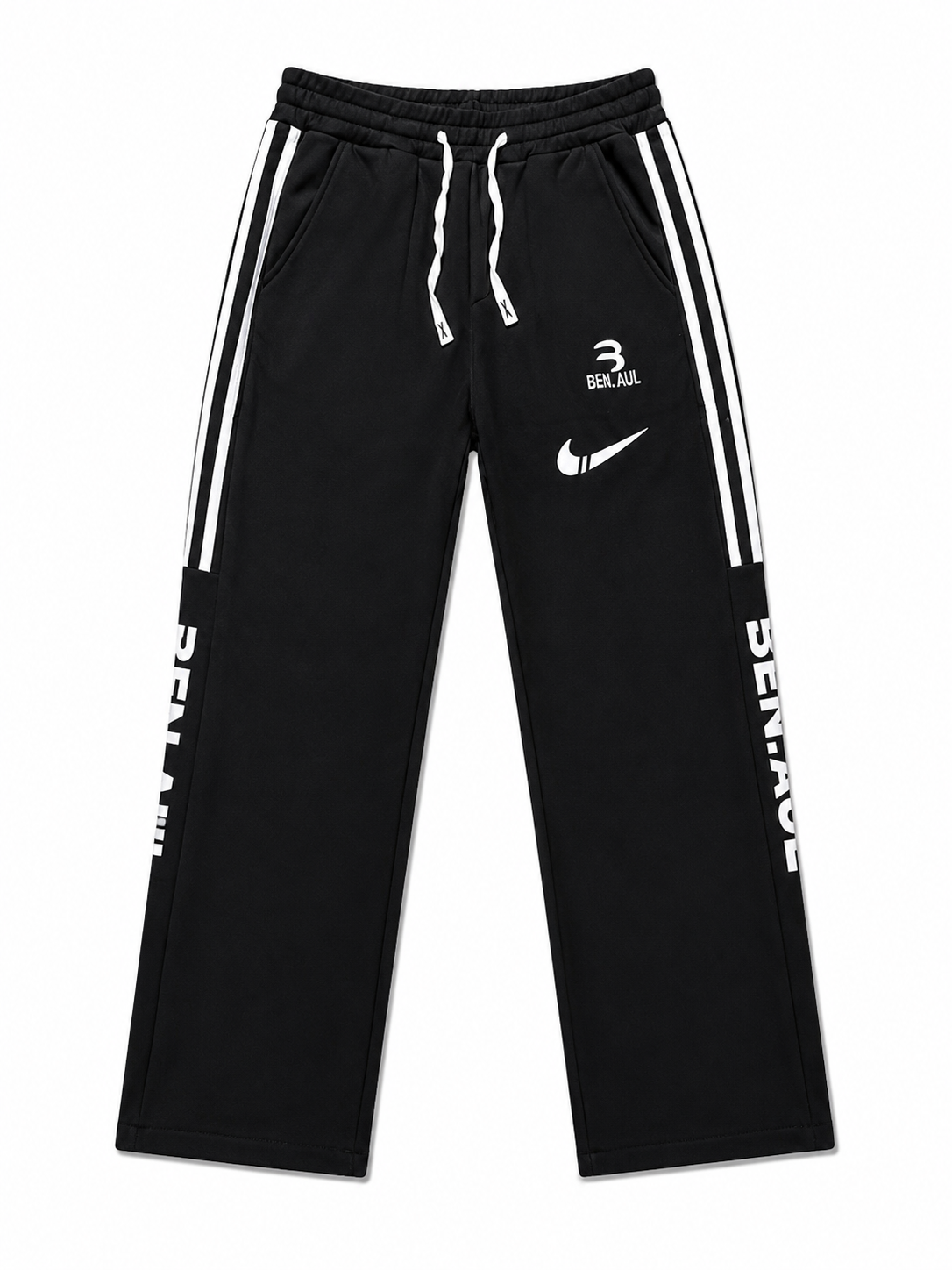 Pantalon Jogging Noir Premium BENL AUL – Confort & Style Streetwear