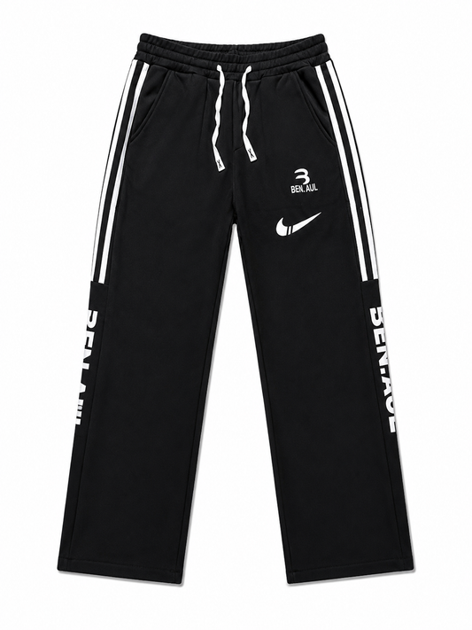 Pantalon Jogging Noir Premium BENL AUL – Confort & Style Streetwear