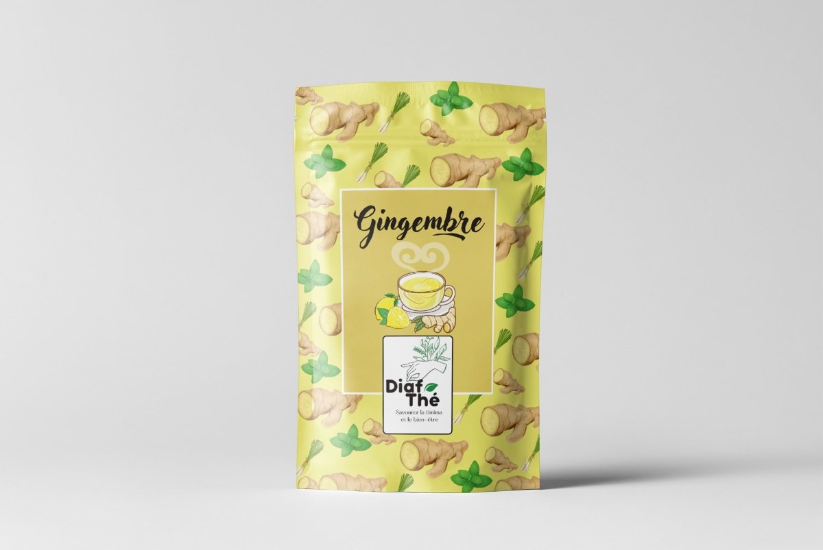 Gingembre Thé 100% digestion sain  saine, soulageant les ballonnements